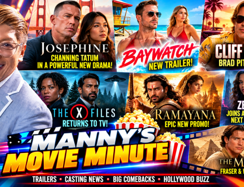 MANNY’S MOVIE MINUTE: CHANNING TATUM GETS EMOTIONAL, BAYWATCH RETURNS, AND BRAD PITT IS BACK!